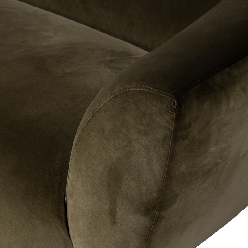 Sabine Sofa, Surrey Olive 76.8% Cotton/23.2% Polyester