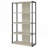 Nilsa 72.5" H x 36.6" W Metal Etagere Bookcase
