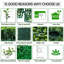 Panneaux de buis artificiels vert avec protection UV