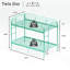 Structure de lit superposé à profil bas, lit simple au-dessus de simple vert sauge en métal avec garde-corps pleine longueur, lit peu encombrant pour chambre à coucher ou dortoir-343943481