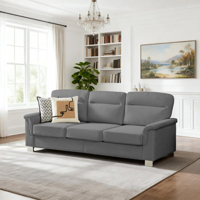 84.2" Modern 3-Seater Sofa for Living Room, Office