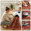  Tapis lavable de Noël, tapis de Noël modernes, confortables et antidérapants-376504248