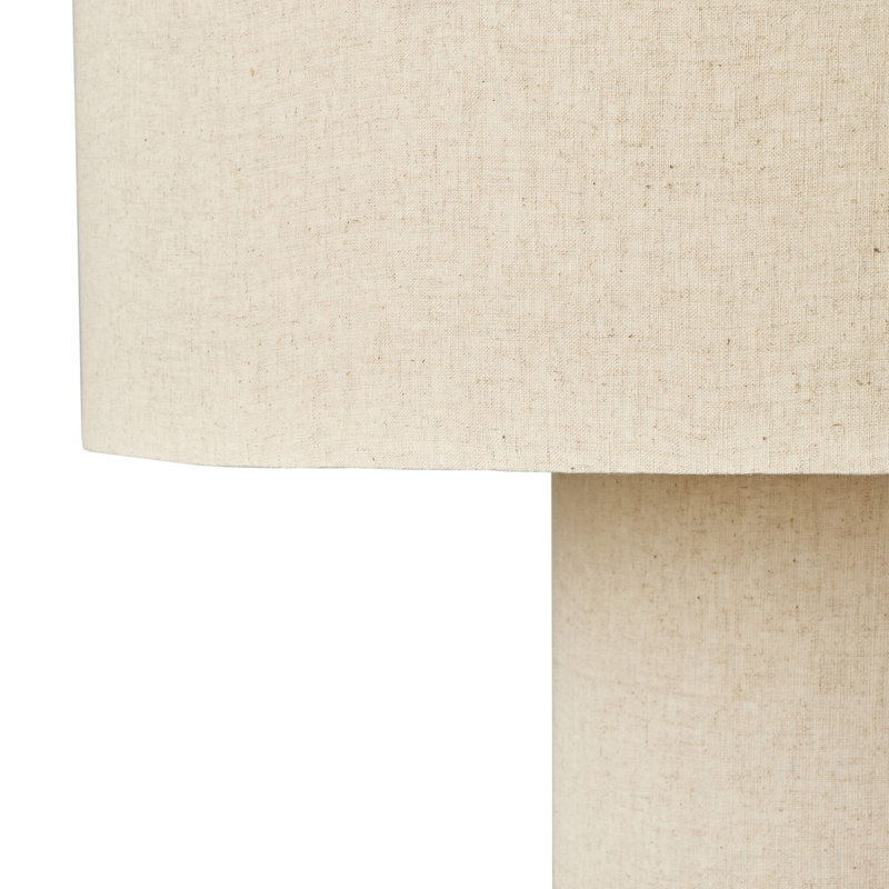 HENSLEY Floor Lamp, Beige, Beige