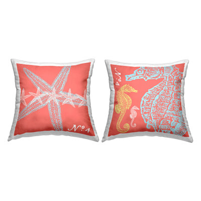 Polyester Throw Square Pillow Cover & Insert