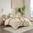 Full/Queen 3 Piece Cotton Comforter Set