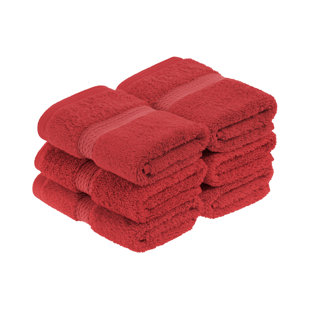 TRIDENT 6 Piece Towels, Fast Dry Soft Absorbent Low lint Bath Towels, Hotel  and spa Quality, 2 Bath Towels, 2 Hand Towels, 2 wash Cloths, Charcoal