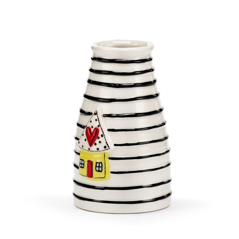 Zayde Stoneware Table Vase