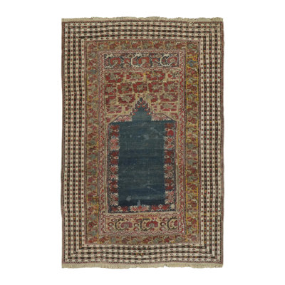 One-of-a-Kind 3'11x5'9 Hand Knotted Area Rug