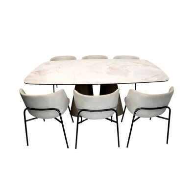 Chancery 6 - Person Dining Set