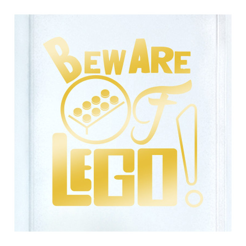Wall Decal, Shiny Gold