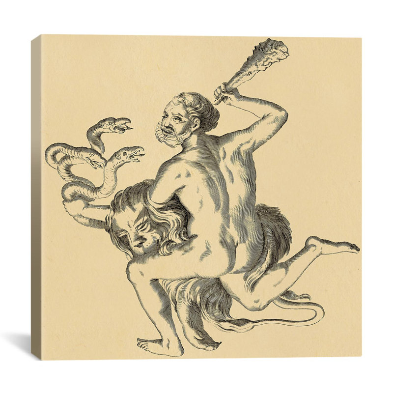 «Astronomie and Space Constellation of Hercules», impression sur toile, H 12 po x l 12 po x P 0,75 po