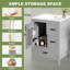 Armoire de meuble-lavabo 24 po avec lavabo en céramique-895418470