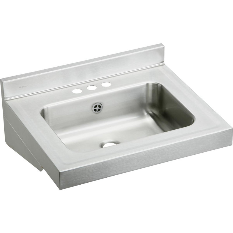 Elkay Stainless Steel 22" L x 19" W Wall Mount Sink