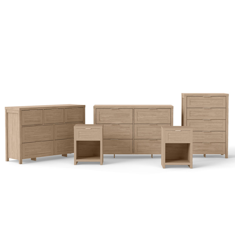Bedroom Set, Light Oak