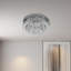 Crystal Semi Flush Mount