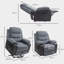 Reyhaneh 96cm Wide Lift Assist Standard Recliner-511633166