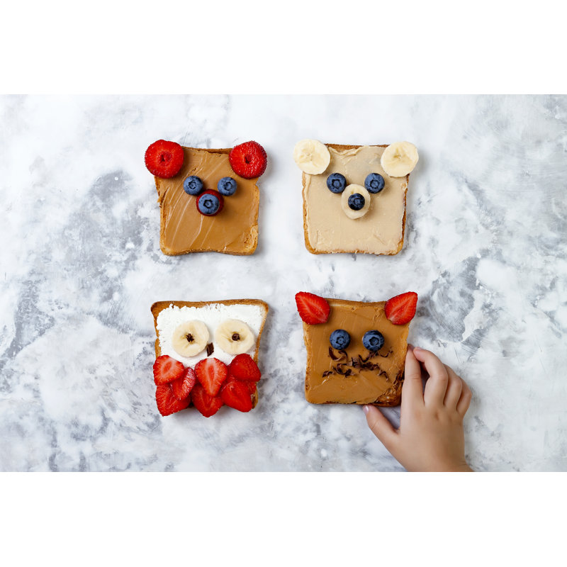 Sandwiches For Kids - Wrapped Canvas Print, 30cm H x 46cm W x 3.8cm D