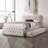 Callaislily Upholstered Platform Bed, Bed Frame With Trundle-591777968-580594271