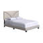 Lit plateforme tapissier Boyd Sleep Cornerstone, tête de lit à hauteur réglable, sommier tapissier-82004447-89948570