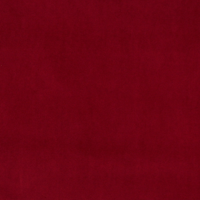Tissu velours en coton, Rouge