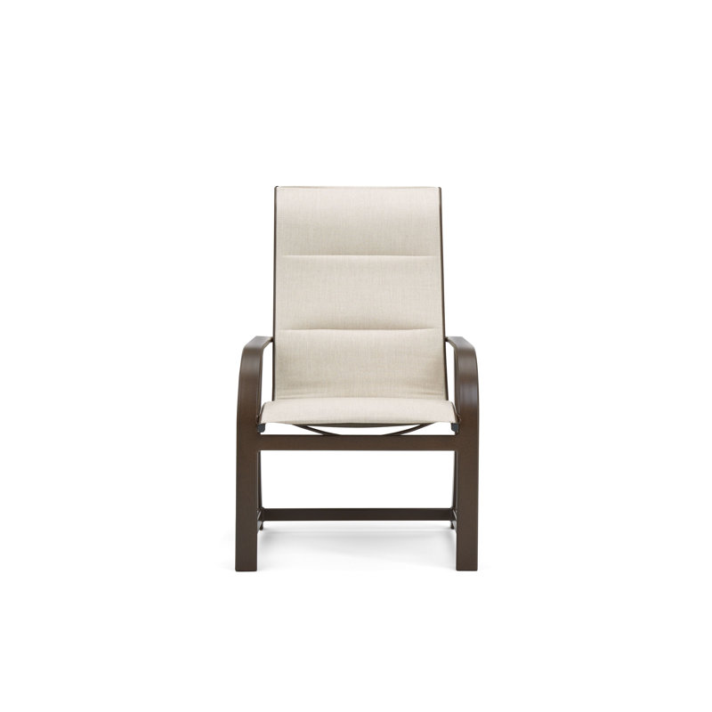 Key West Padded Sling Outdoor Dining Armchair