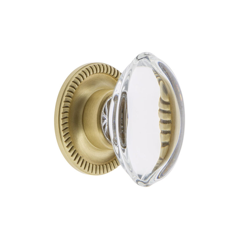 Provence Cabinet Knob, Satin Brass