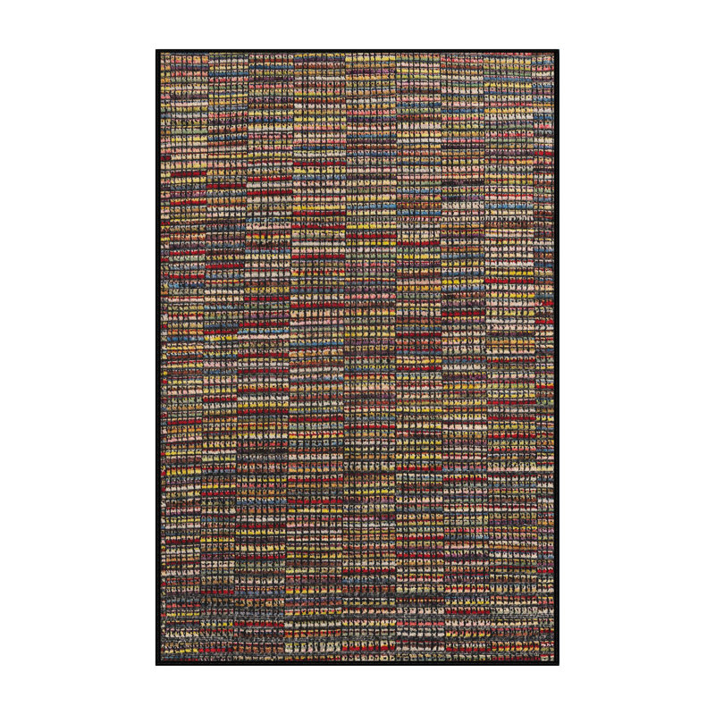 Abstract Indoor Rug, Rectangle 8' x 10'