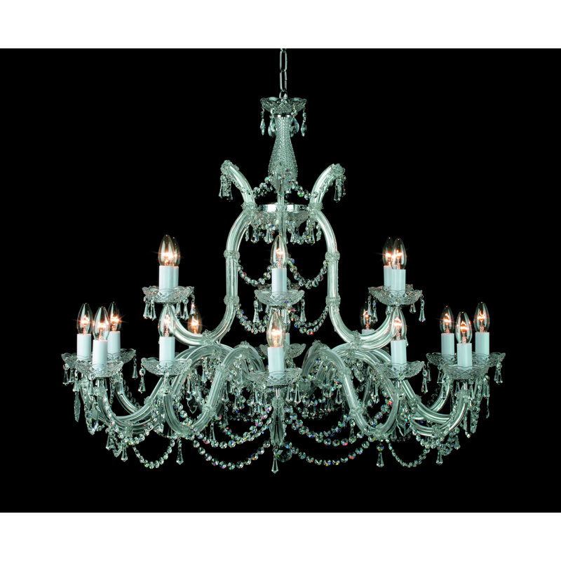 19 - Light Candle Style Chandelier