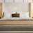 Upholstered King Bed Frame With 52.3" Headboard, American Minimalist Style, Fabric, Metal Frame, Foam Filler, Simple Assembly Contemporary Fabric Upholstery, Quick