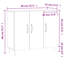Parkmont 90cm Sideboard-1894635174