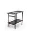 Solid Wood Bar Cart with Wheels-1646835054