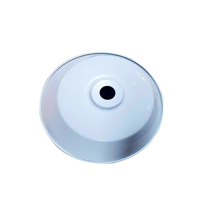7cm H Metal Bowl Lamp Shade ( Uno ), White