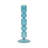 Modern Candle Holder with Stacked Sculptural Glass Base – Decorative Tabletop Taper Candle Holder for Dining Table, Shelf Decor, or Entryway Accent – Unique Home Accent for Minimalist Styling-106710714-106710718