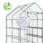 Metal-Framed PE-Covered Mini Walk-In Greenhouse With 4 Shelves-114486693-114486692