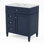 Meuble-lavabo simple 30 po avec plateau en résine Tresean