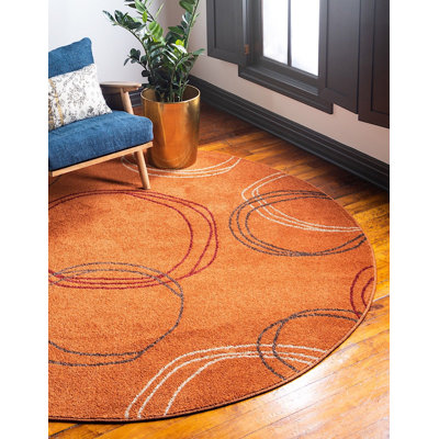 Lilla Abstract Indoor Rug