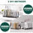 Upgraded Pot Rack Organizer, Expandable Pot Organizer Rack For U...