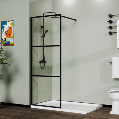 34" Shower Screen Door Walk-In Wet-Room