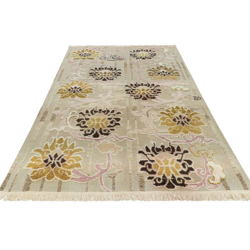One-of-a-Kind 6’4x9’2 Hand Knotted Area Rug