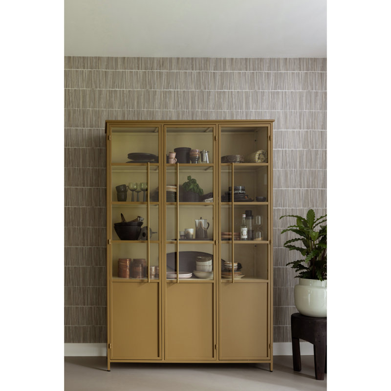 Exhibit Display Cabinet, Yellow
