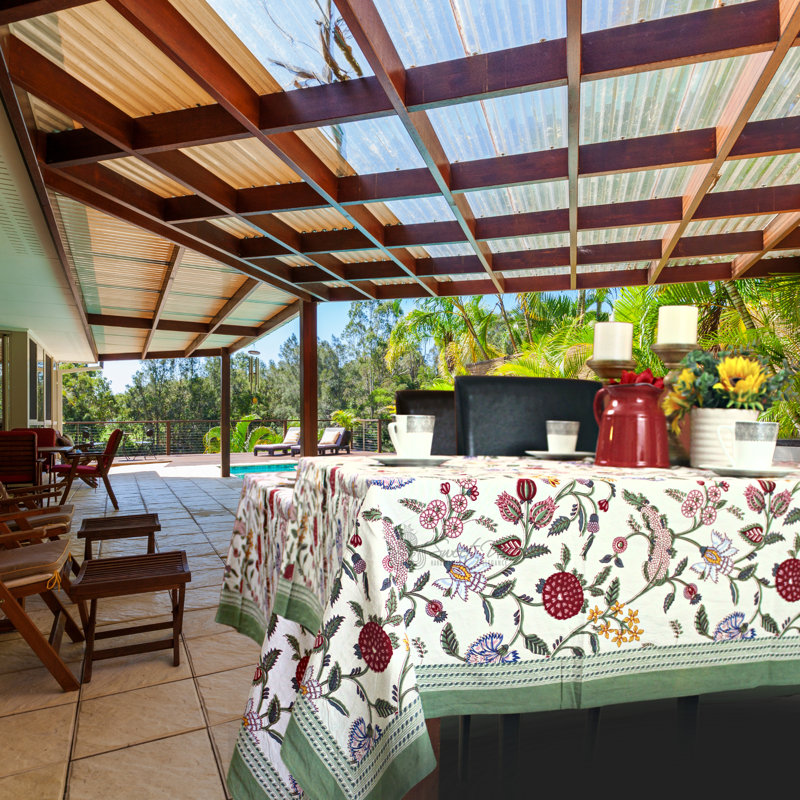 Erdem Cotton Floral Tablecloth, 60" x 60"