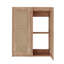 Armoire de salle de bain latérale, portes à fermeture douce, conception à fixation flottante