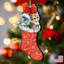 Chaussette de noël kitty chats