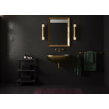 Vast Studio Vessel Sink – Oval Countertop Basin with Smooth Interior, Metallic Luxury Finish & Modern Spa-Inspired Sculpted Design