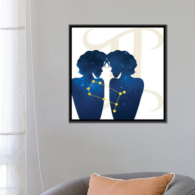 Étoiles des Gémeaux, impression sur toile tendue