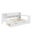 Lit de jour double avec armoires et tiroirs de rangement-1746171000