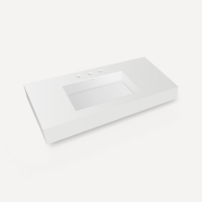 Integrated Basin Vanity Top