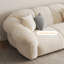 Coussin modulaire beige en polyester-1410789446-1410789445