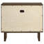 Hemlock Warm Brown 2-drawer Nightstand Bedside Table