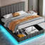 Solid Wood Bed